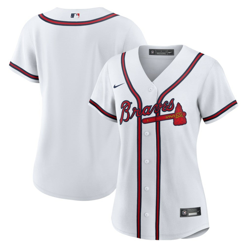 Atlanta Braves Nike Women's Home Replica Team Jersey | MLB US
