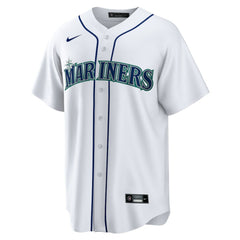 Seattle Mariners Home Replica Team Jersey - White