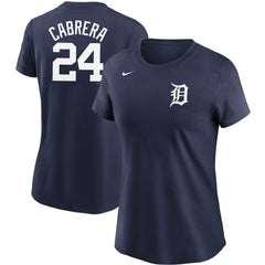 Miguel Cabrera Detroit Tigers Nike Women's Name & Number T-Shirt | MLB On Sale