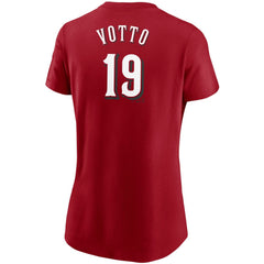 Joey Votto Cincinnati Reds Nike Women's Name & Number T-Shirt | MLB US