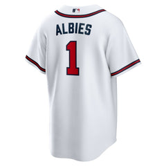 Ozzie Albies Atlanta Braves Nike Home Replica Player Name Jersey | MLB Discount