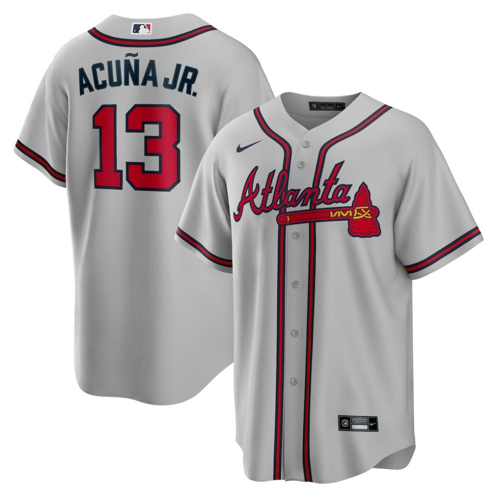Ronald Acuna Jr. Atlanta Braves Nike Road Replica Player Name Jersey | MLB Sale