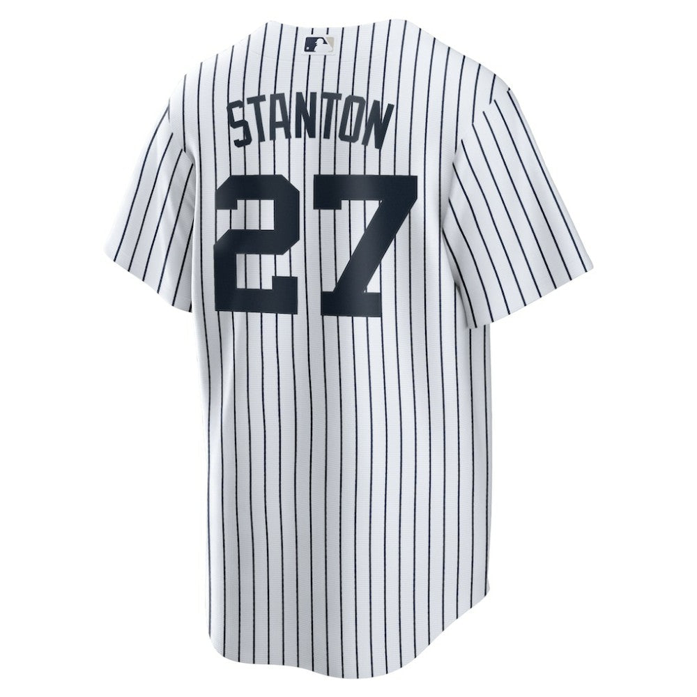 Giancarlo Stanton New York Yankees Home Replica Player Name Jersey - White