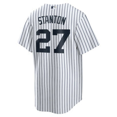 Giancarlo Stanton New York Yankees Home Replica Player Name Jersey - White