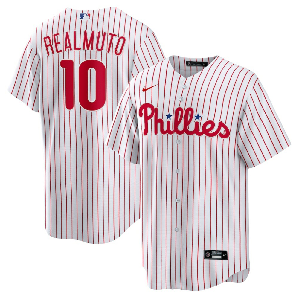 JT Realmuto Philadelphia Phillies Nike Home Replica Player Name Jersey | MLB Shop