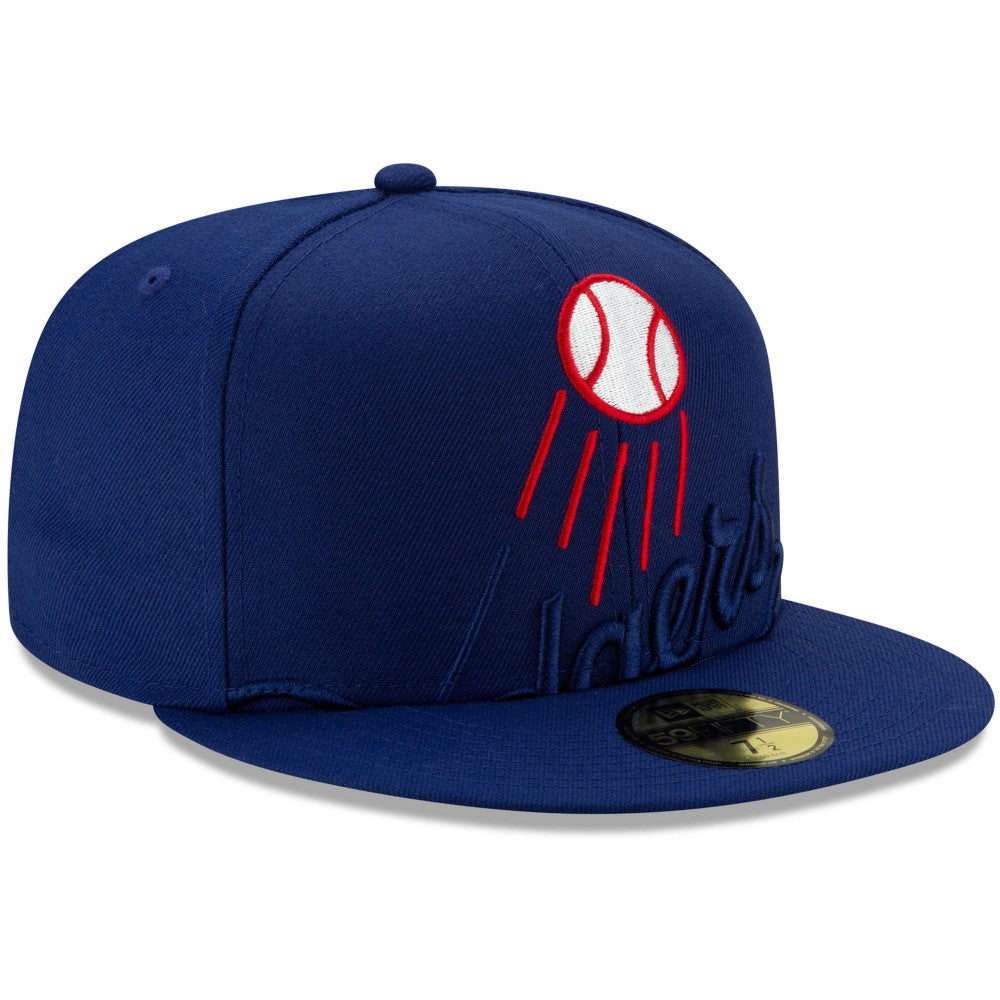Los Angeles Dodgers New Era Logo Elements 59FIFTY Fitted Hat | MLB Shop