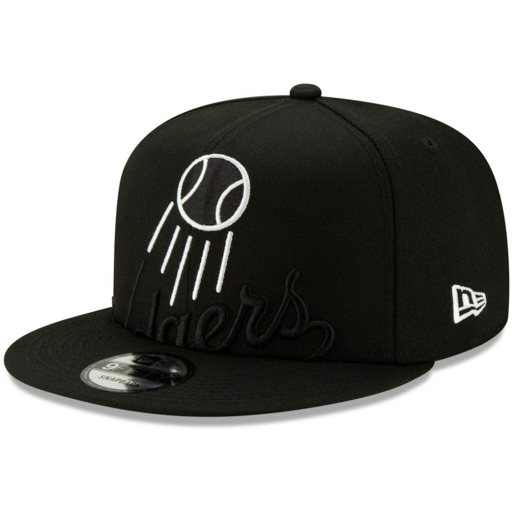 Los Angeles Dodgers New Era Monochrome Logo Elements 9FIFTY Adjustable Snapback Hat | MLB Discount