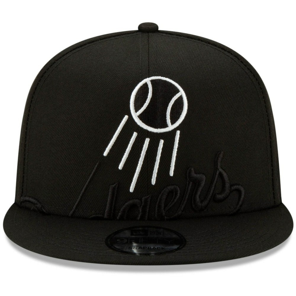 Los Angeles Dodgers New Era Monochrome Logo Elements 9FIFTY Adjustable Snapback Hat | MLB Discount