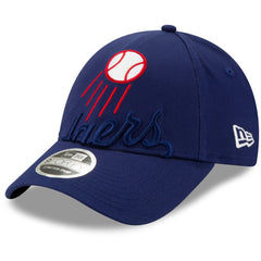 Los Angeles Dodgers New Era Logo Elements Stretch Snapback 9FORTY Adjustable Hat | MLB Shop