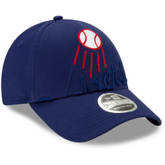 Los Angeles Dodgers New Era Logo Elements Stretch Snapback 9FORTY Adjustable Hat | MLB Shop