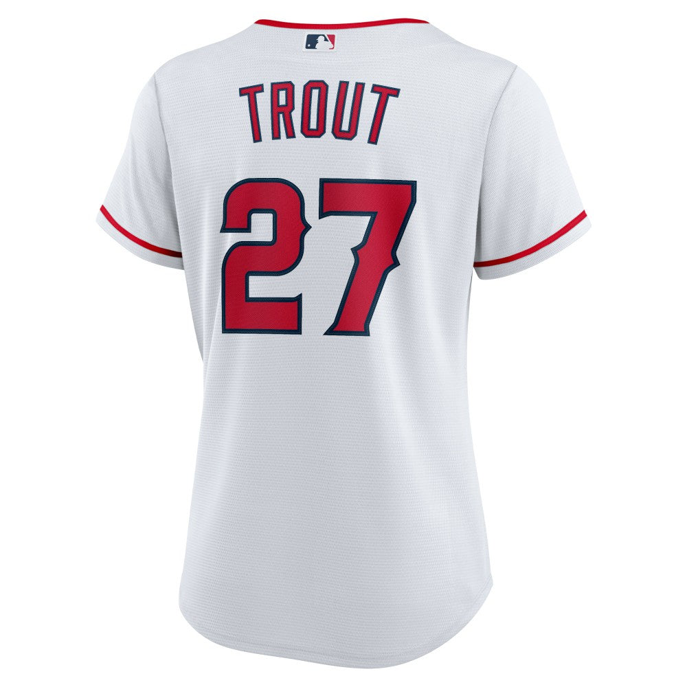 Mike Trout Los Angeles Angels Nike Women's Home Replica Player Jersey | MLB For sale