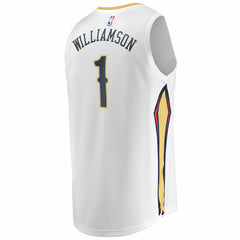 Zion Williamson New Orleans Pelicans Replica Fast Break Jersey White On Sale