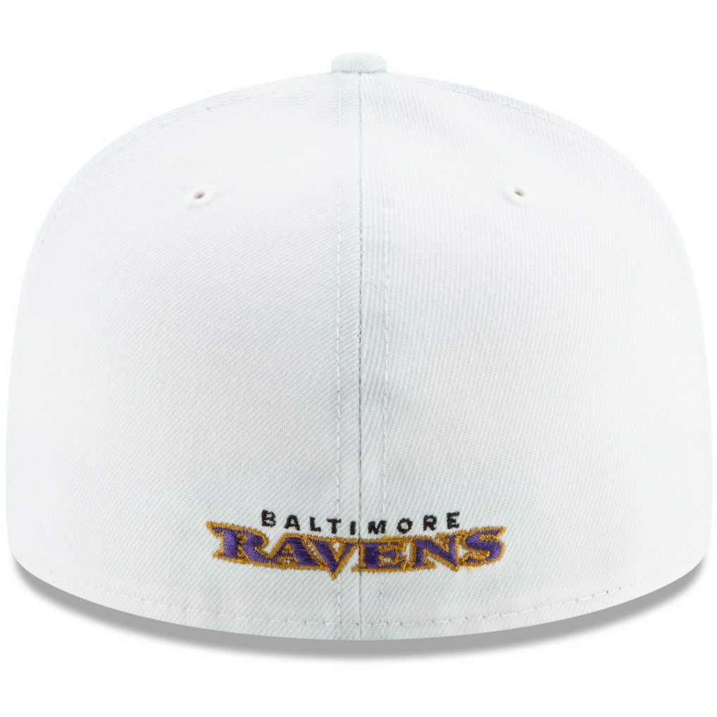 Baltimore Ravens New Era Shield Omaha 59FIFTY Fitted Hat
