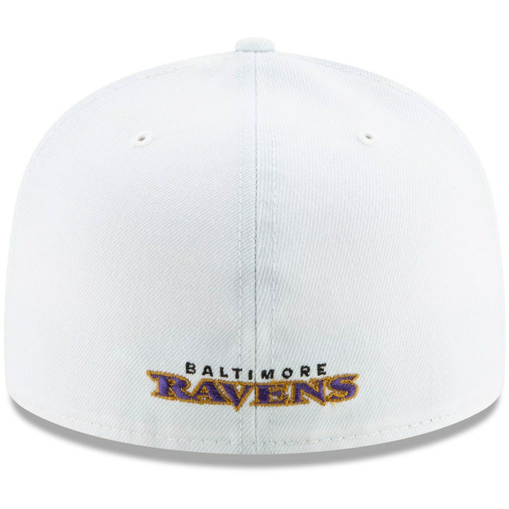 Baltimore Ravens New Era Shield Omaha 59FIFTY Fitted Hat