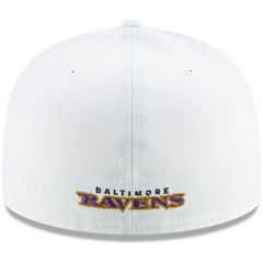 Baltimore Ravens New Era Shield Omaha 59FIFTY Fitted Hat