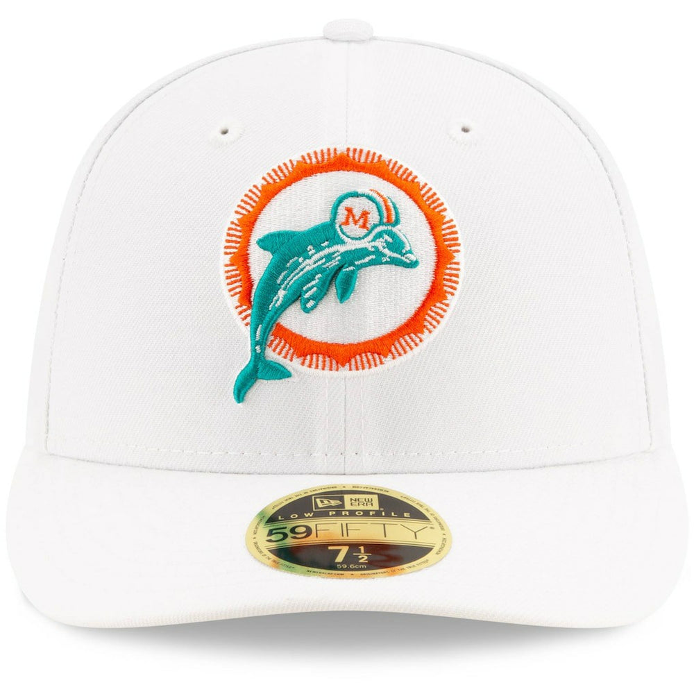 Miami Dolphins New Era Omaha Low Profile 59FIFTY Fitted Hat