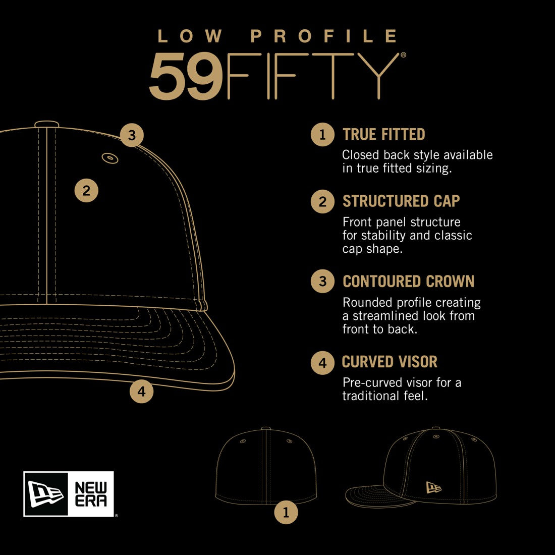 Tennessee Titans New Era Omaha Low Profile 59FIFTY Fitted Hat