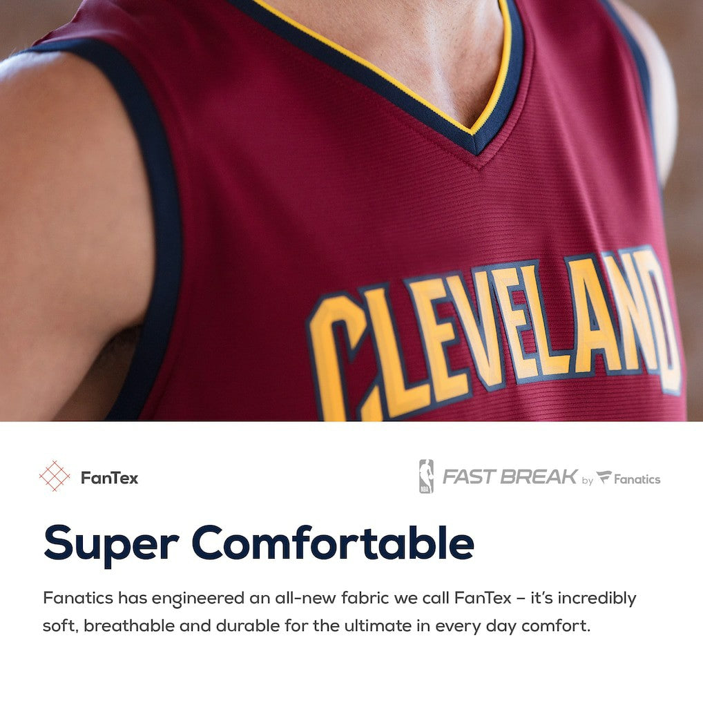 Darius Garland Cleveland Cavaliers Youth Replica Fast Break Jersey Wine sale On Sale