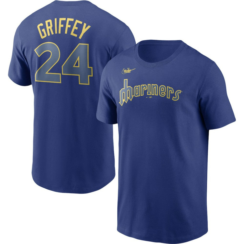 Ken Griffey Jr. Seattle Mariners Nike Cooperstown Collection Name & Number T-Shirt | MLB For sale