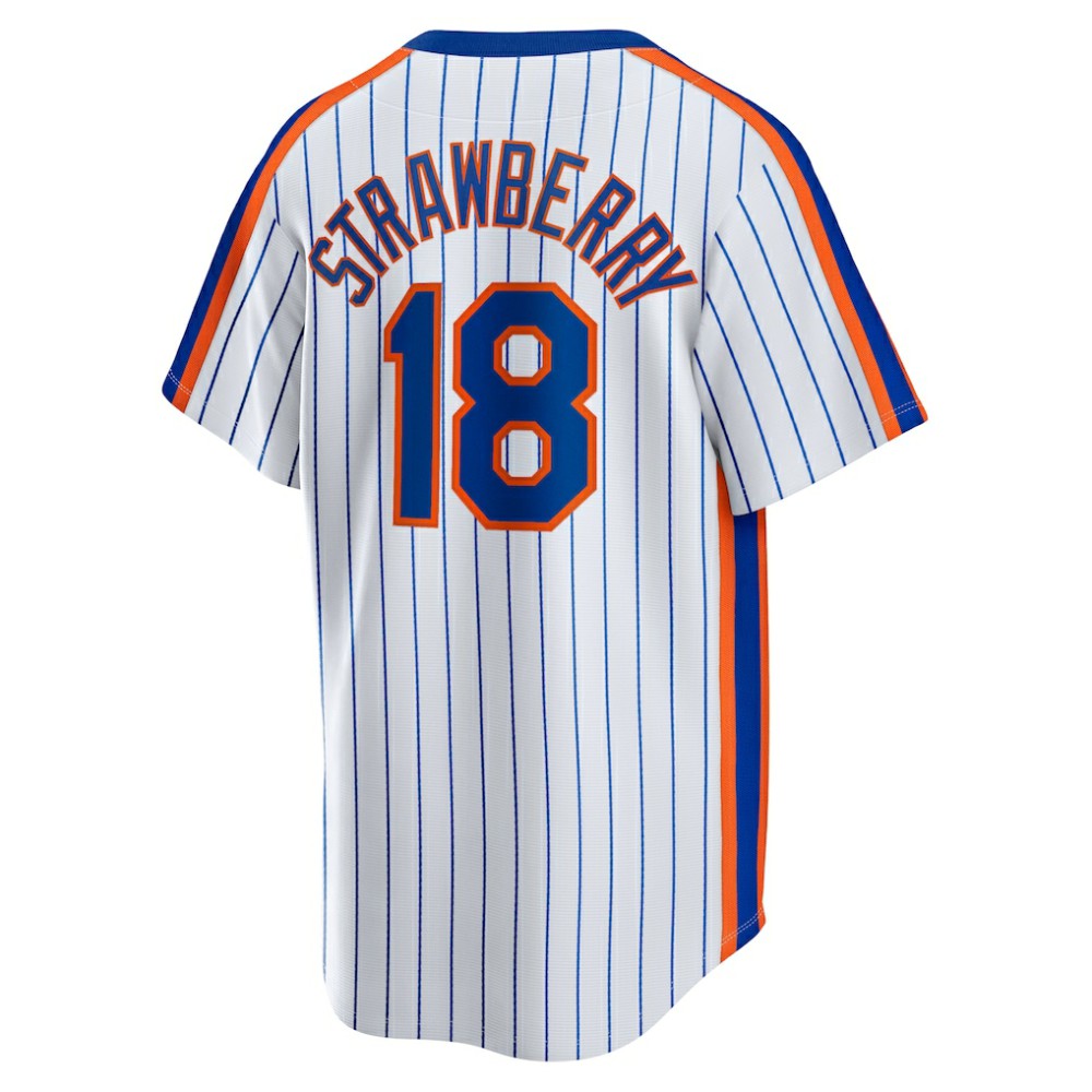 Darryl Strawberry New York Mets Nike Home Cooperstown Collection Player Jersey | MLB Outlet