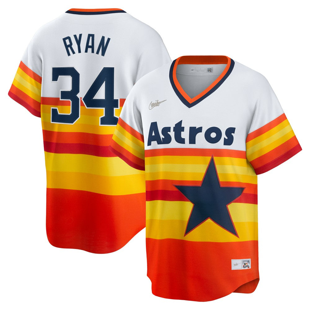 Nolan Ryan Houston Astros Nike Home Cooperstown Collection Player Jersey | MLB Shop