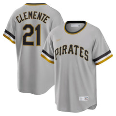 Roberto Clemente Pittsburgh Pirates Nike Road Cooperstown Collection Player Jersey | MLB For sale