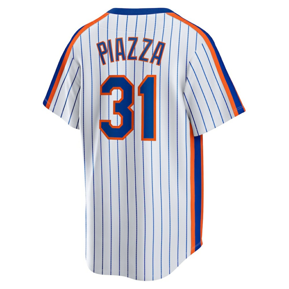 Mike Piazza New York Mets Nike Home Cooperstown Collection Player Jersey | MLB For sale