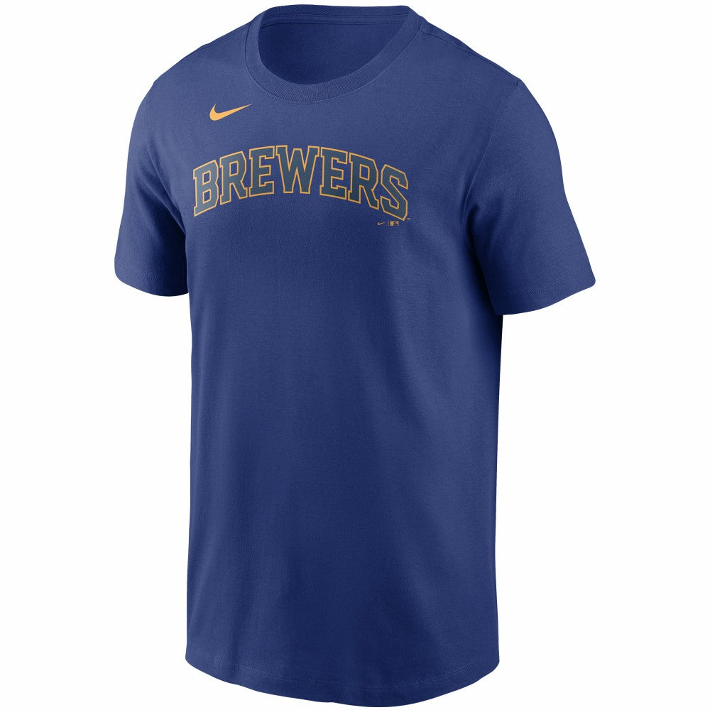 Christian Yelich Milwaukee Brewers Nike Name & Number T-Shirt | MLB Online