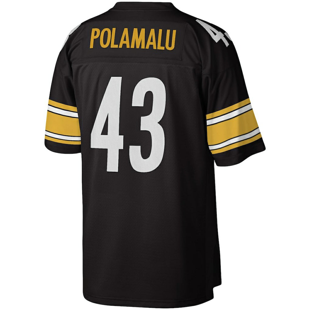 Pittsburgh Steelers Mitchell & Ness Troy Polamalu  Legacy Replica Jersey