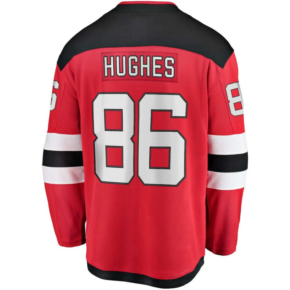 Jack Hughes New Jersey Devils Fanatics Breakaway Player Jersey On Sale
