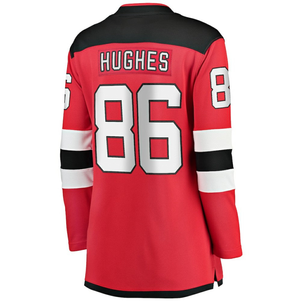 Jack Hughes New Jersey Devils Fanatics Women's Home Breakaway Jersey On Sale