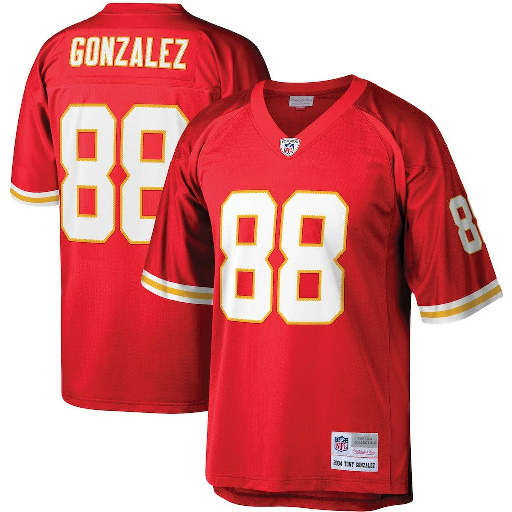 Kansas City Chiefs Mitchell & Ness Tony Gonzalez  Legacy Replica Jersey