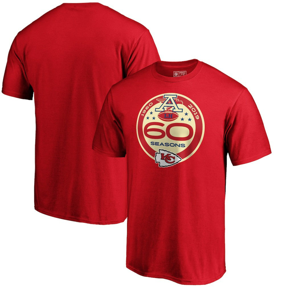 Kansas City Chiefs  60th Season Logo T-Shirt