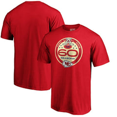 Kansas City Chiefs  60th Season Logo T-Shirt