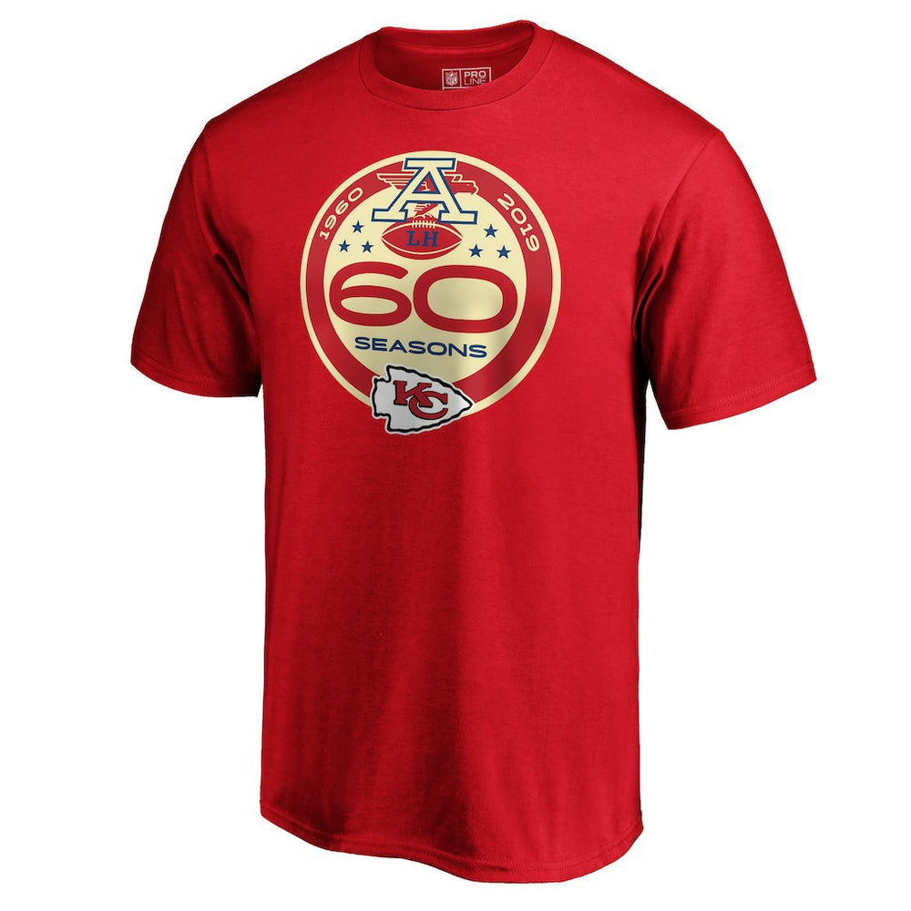 Kansas City Chiefs  60th Season Logo T-Shirt