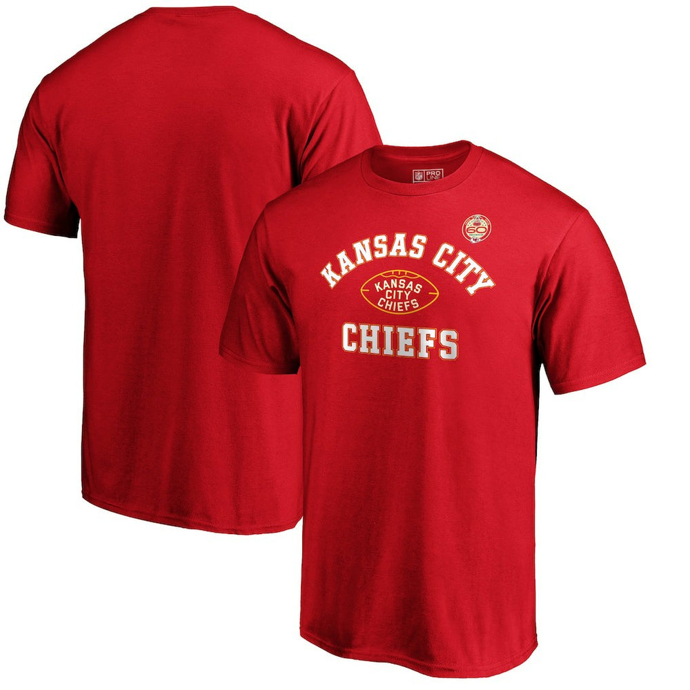 Kansas City Chiefs  60th Season Logo Arc T-Shirt