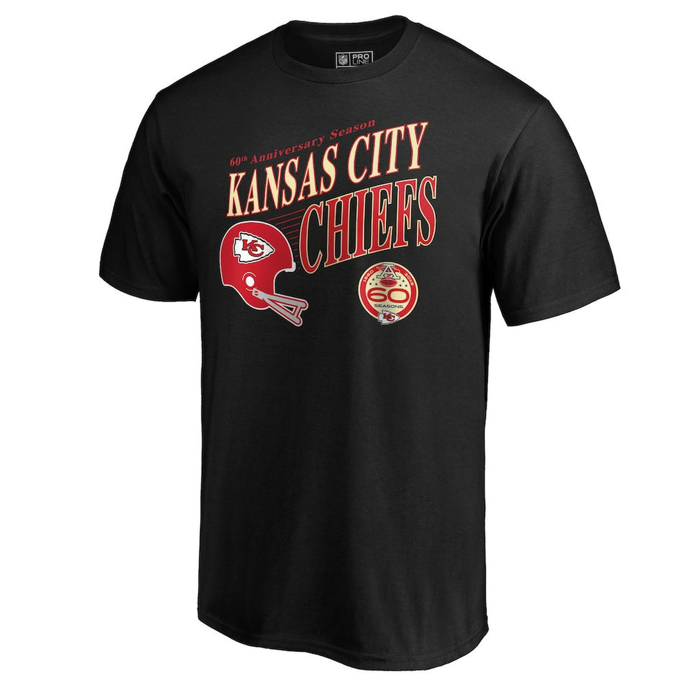 Kansas City Chiefs  60th Season Logo Rise T-Shirt