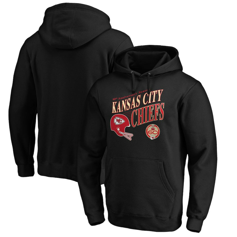 Kansas City Chiefs  60th Season Logo Rise Pullover Hoodie