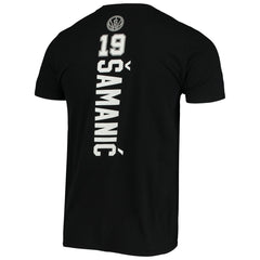 Luka Samanic San Antonio Spurs Playmaker Name & Number Logo T-Shirt Discount