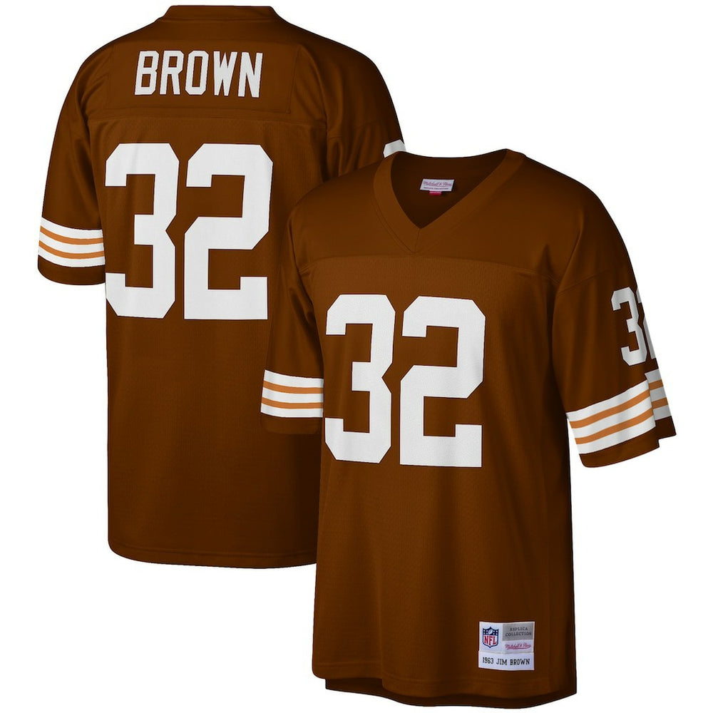 Cleveland Browns Mitchell & Ness Jim Brown  Legacy Replica Jersey