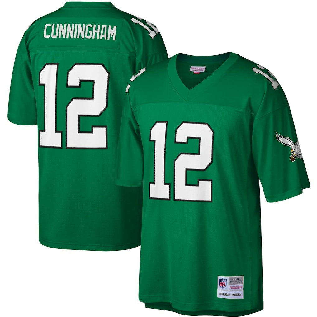 Philadelphia Eagles Mitchell & Ness Randall Cunningham  Legacy Replica Jersey