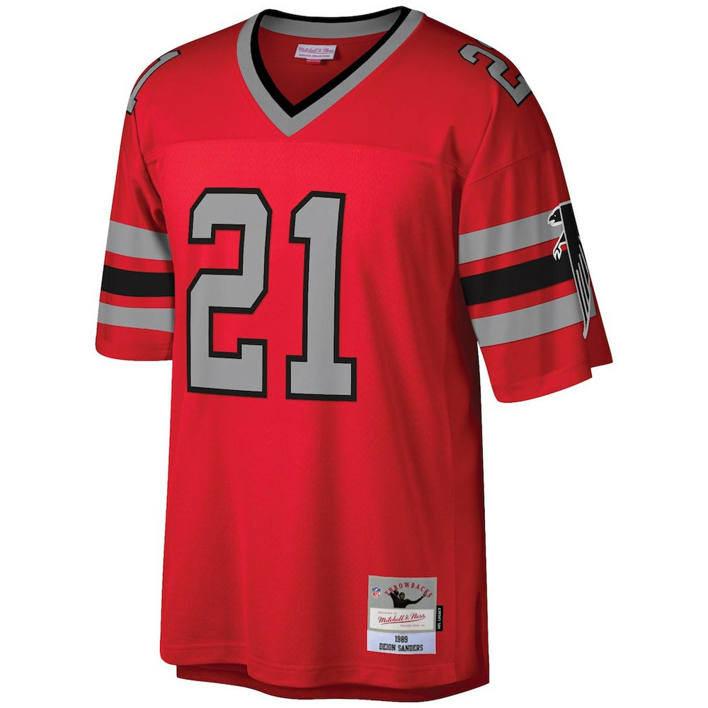 Atlanta Falcons Mitchell & Ness Deion Sanders  Legacy Replica Jersey