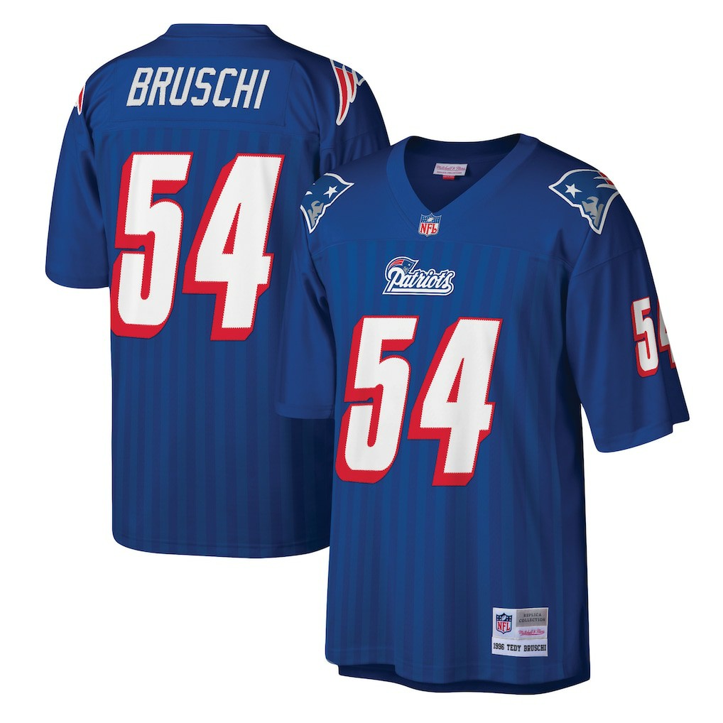 New England Patriots Mitchell & Ness Tedy Bruschi  Legacy Replica Jersey
