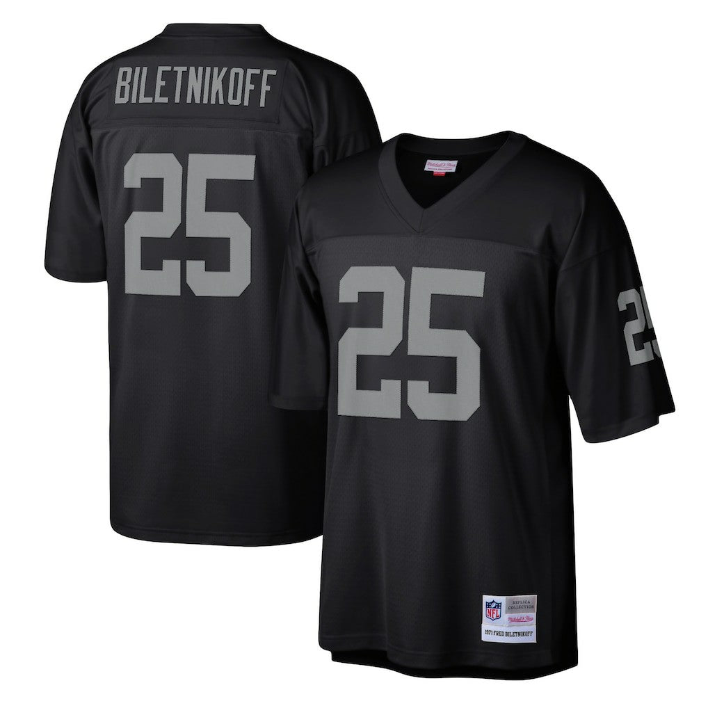 Las Vegas Raiders Mitchell & Ness Fred Biletnikoff  Legacy Replica Jersey