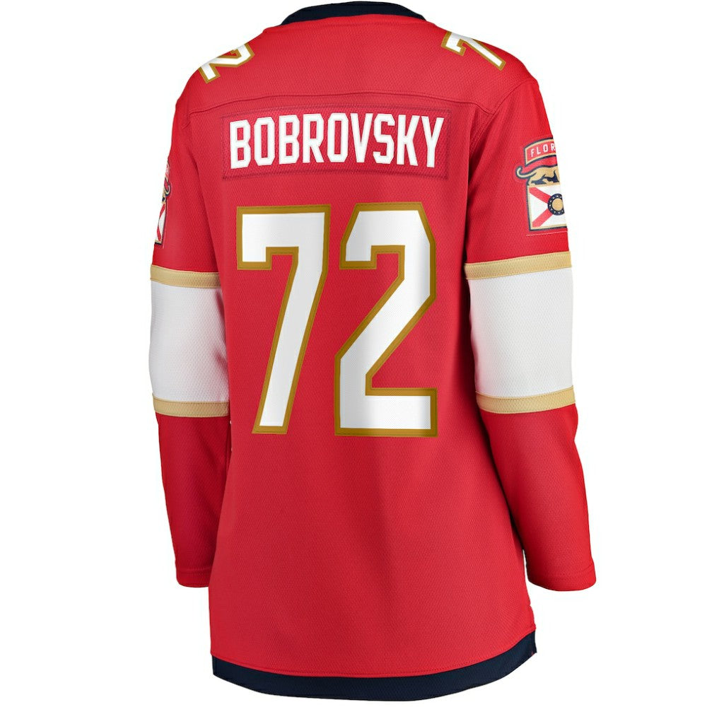 Sergei Bobrovsky Florida Panthers Fanatics Women's Home Breakaway Jersey On Sale