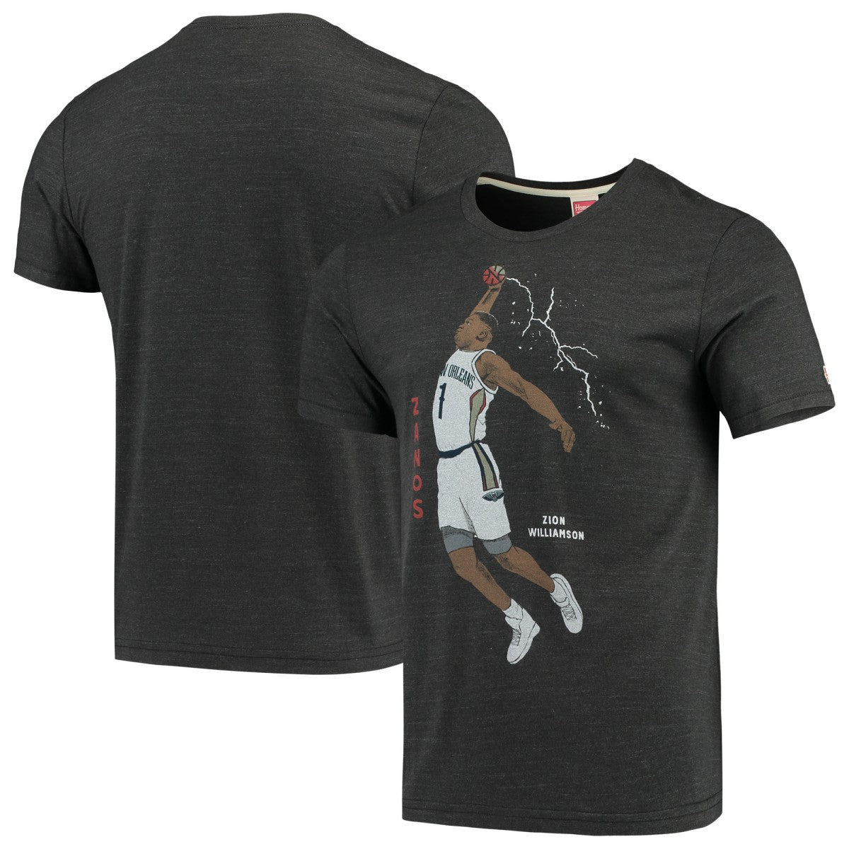 Zion Williamson New Orleans Pelicans Player Graphic Tri-Blend T-Shirt Online