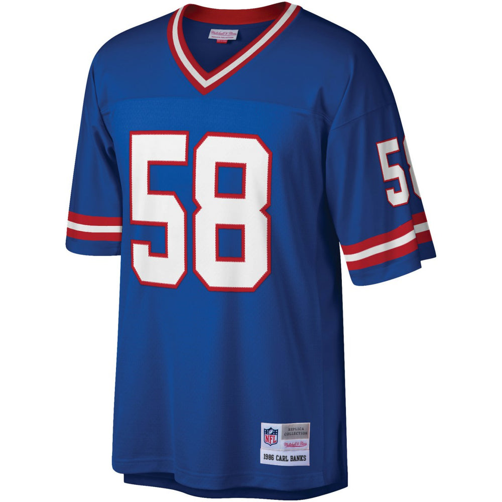 New York Giants Mitchell & Ness Carl Banks  Legacy Replica Jersey