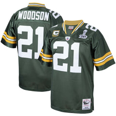 Green Bay Packers Mitchell & Ness Charles Woodson  2010 Authentic Throwback Retired Player Jersey
