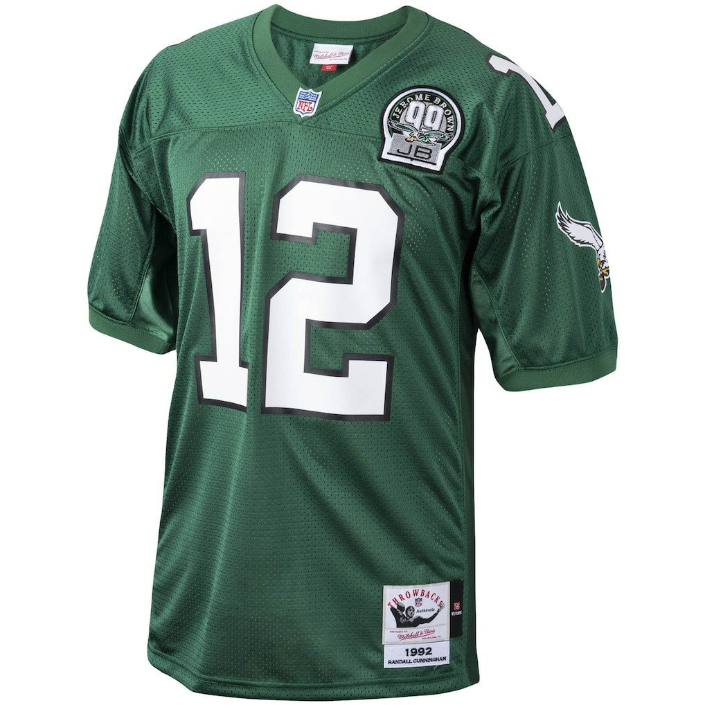 Philadelphia Eagles Mitchell & Ness Randall Cunningham  1992 Authentic Throwback Retired Player Jersey