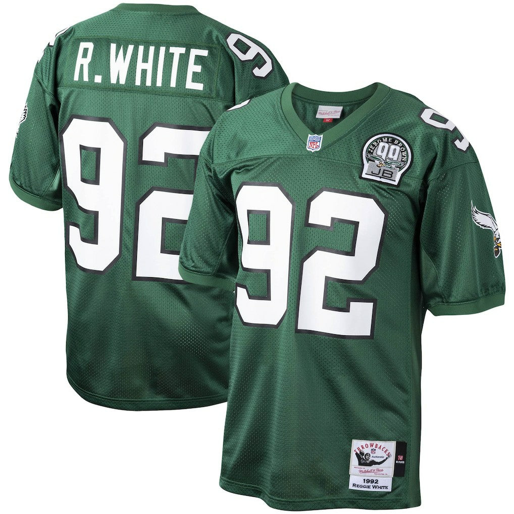 Philadelphia Eagles Mitchell & Ness Reggie White  Authentic Throwback Retired Player Jersey
